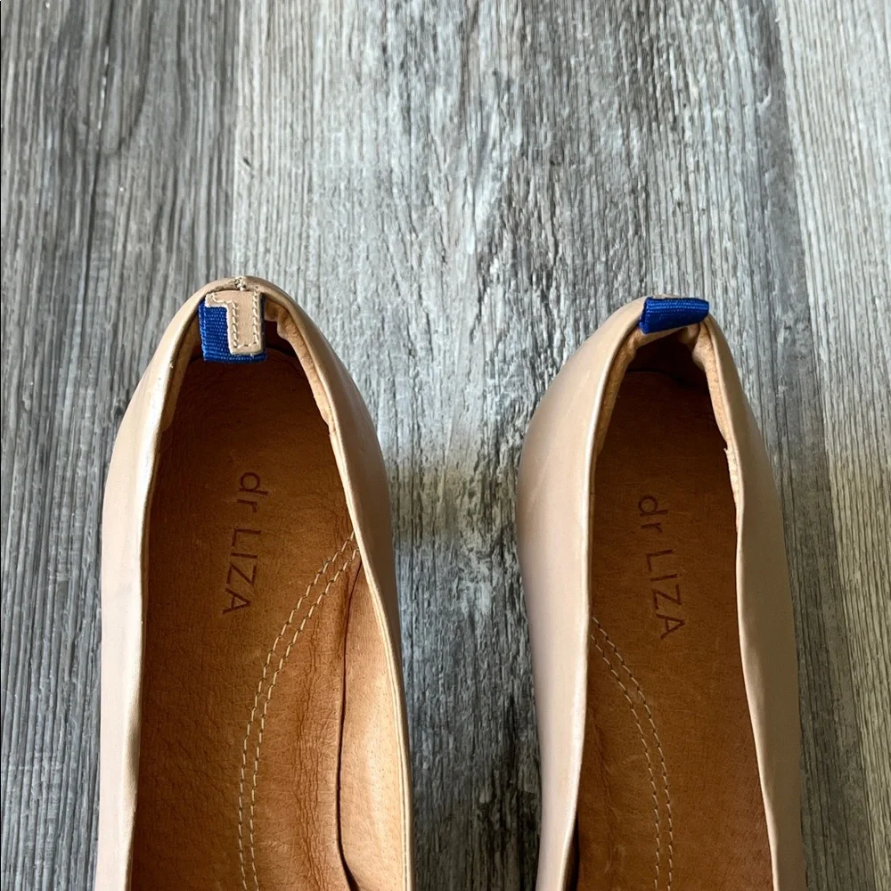 Dr LIZA leather heels tan color - Picture 3 of 9